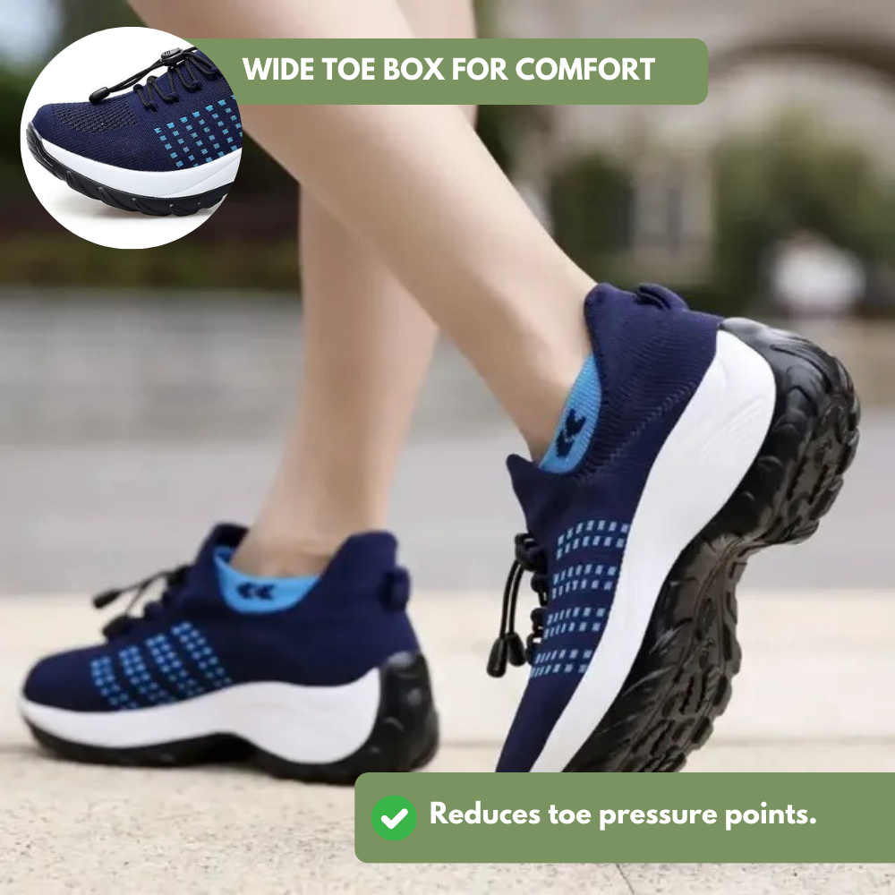 Komfortschuhe Blau Noah Drune