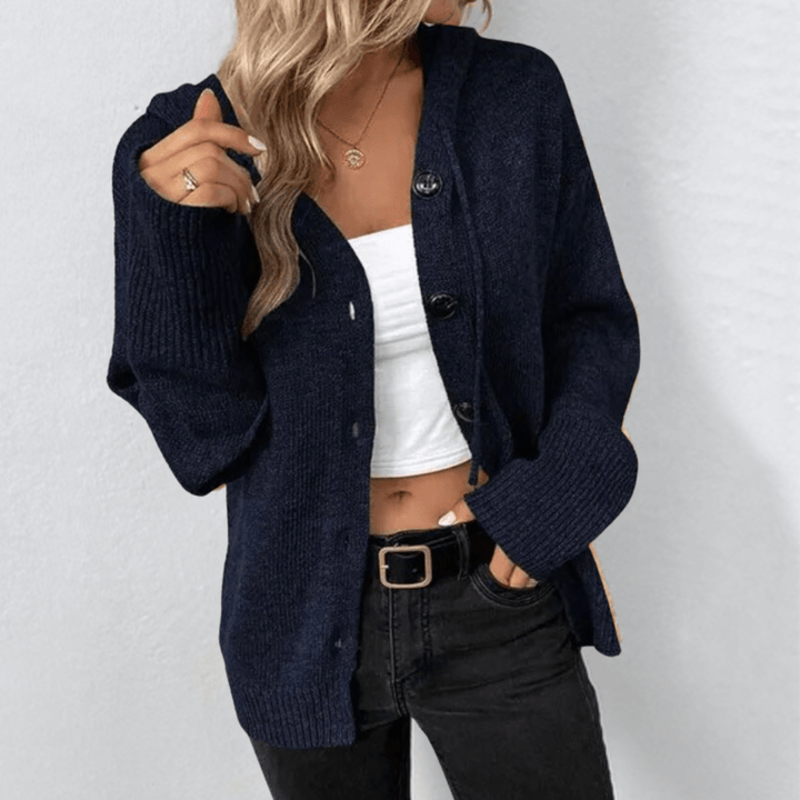 Drune | Leichter Knopf Strickjacke Für Frauen