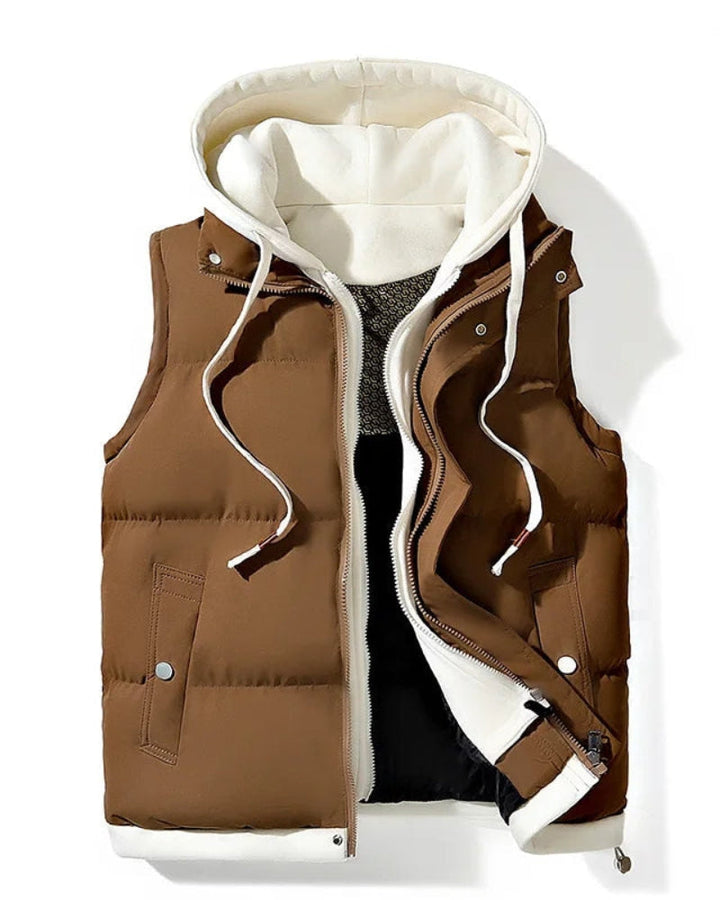 Drune | Softshell Gestepptes Kapuzenwesten