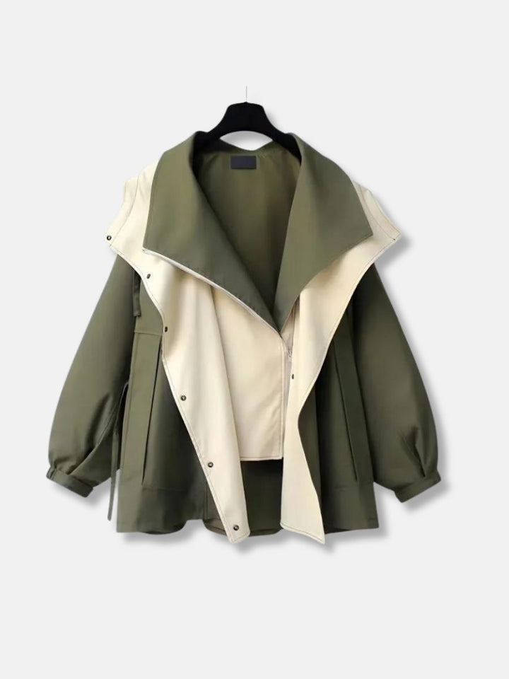 Drune | Zweifarbige Jacke