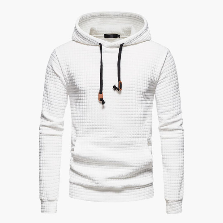 Drune | Kapuzenpullover Kariert - Moderner Freizeit-Hoodie für Alltag und Sport