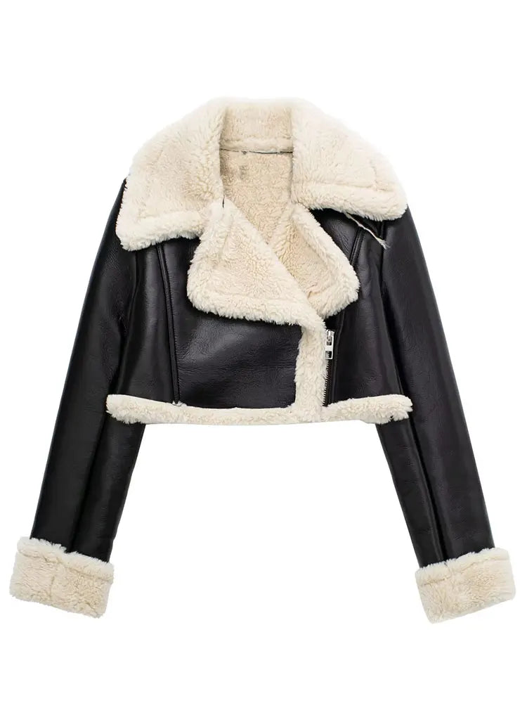 Drune | ZipUp Winterjacke Vintage & Stilvoll