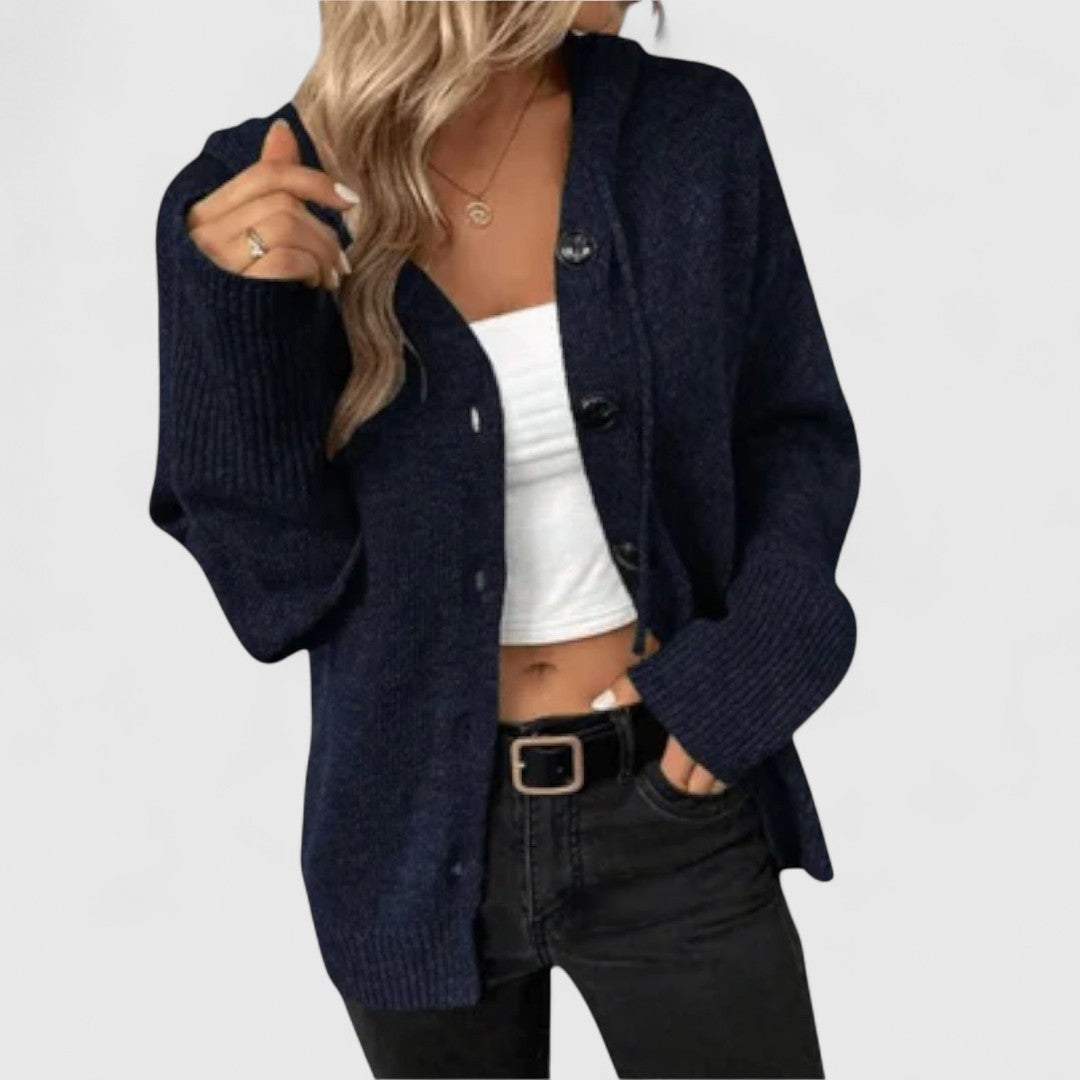 Drune | Klassischer Cardigan mit Knöpfen
