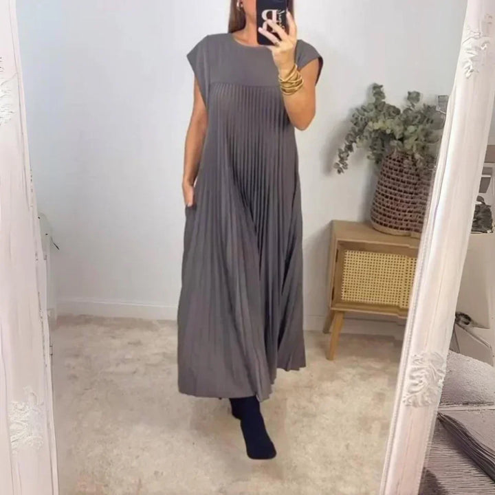 Drune | Leichtes Und Frisches Plisseekleid