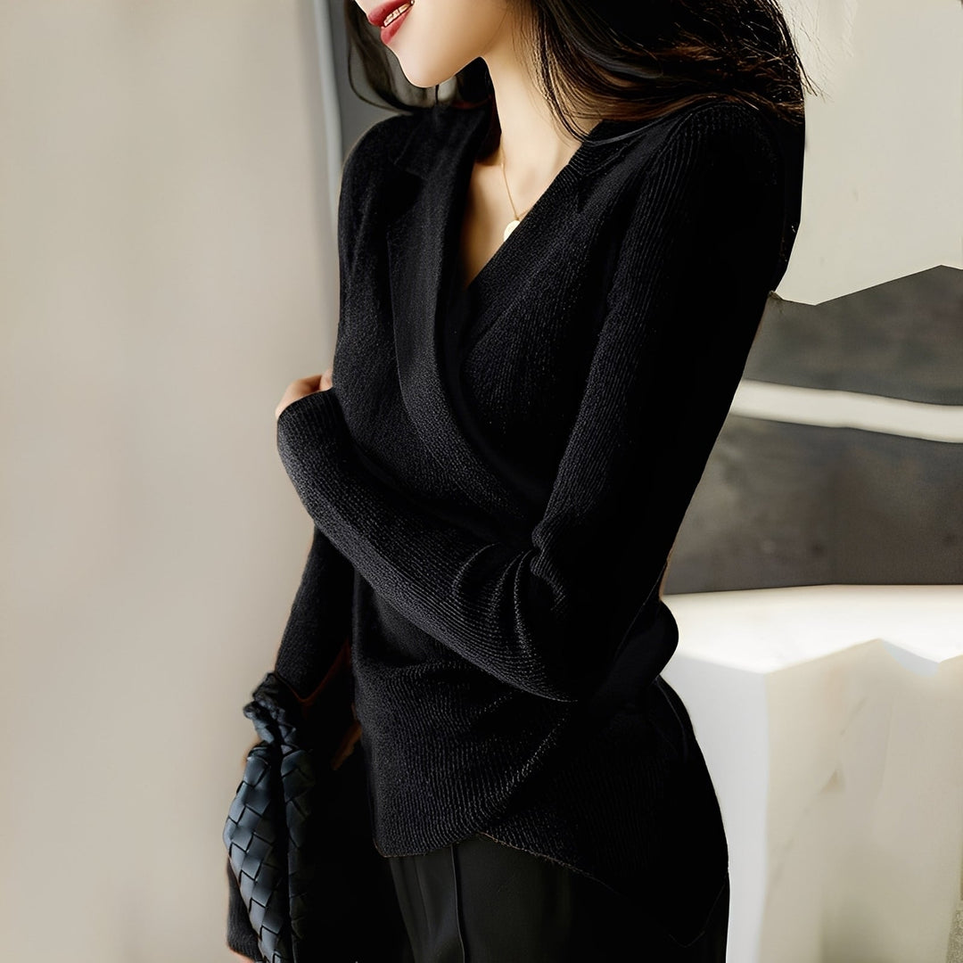 Drune | Eleganter Damenpullover mit langen Ärmeln
