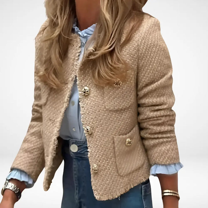 Drune | Übergangssaison Damen mit aufgesetzten Taschen – Estelle