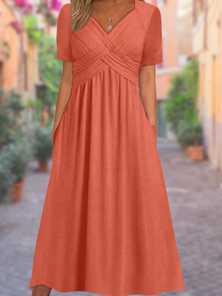 Drune | Sommerkleid Mit V-ausschnitt