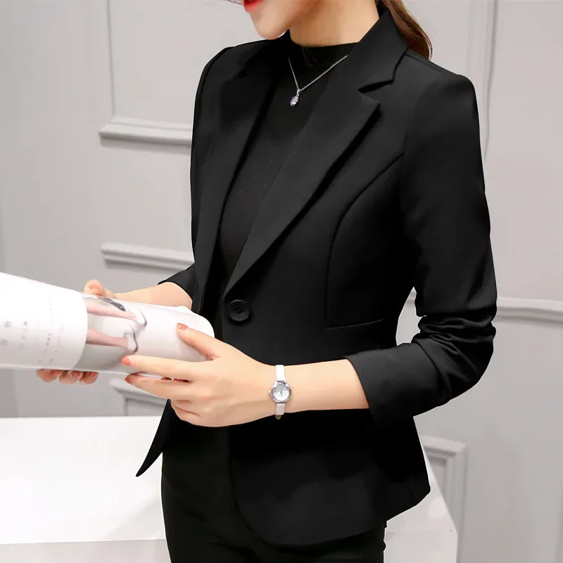Drune | Blazer Taillierte Passform Strukturiertes Silhouette Ein Knopf Formal