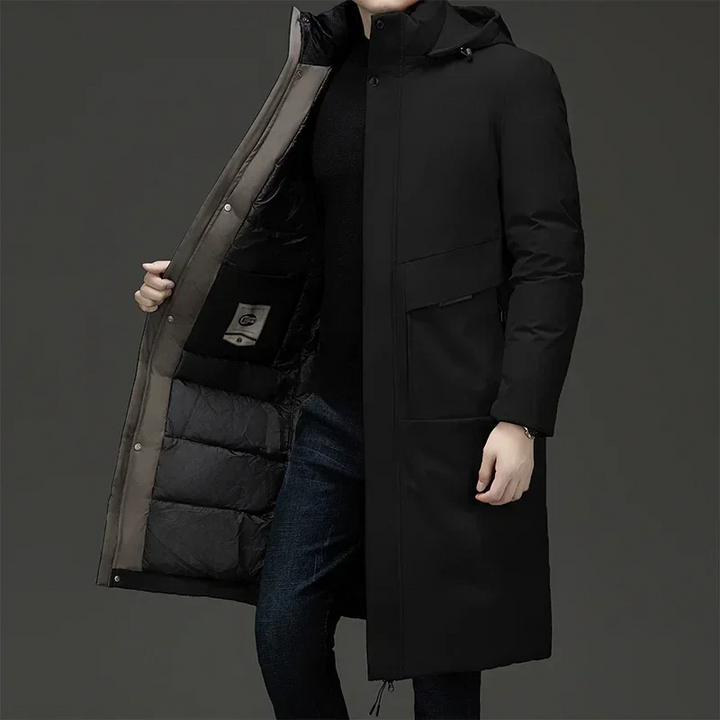 Drune | Lange Winterjacke für Herren