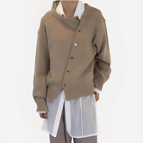 Drune | Stilvolle und bequeme Überzieh-Strickjacke