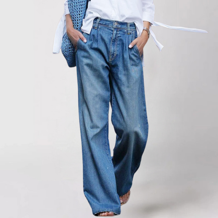 Drune | Komfortable Weit geschnittene Damen Jeans