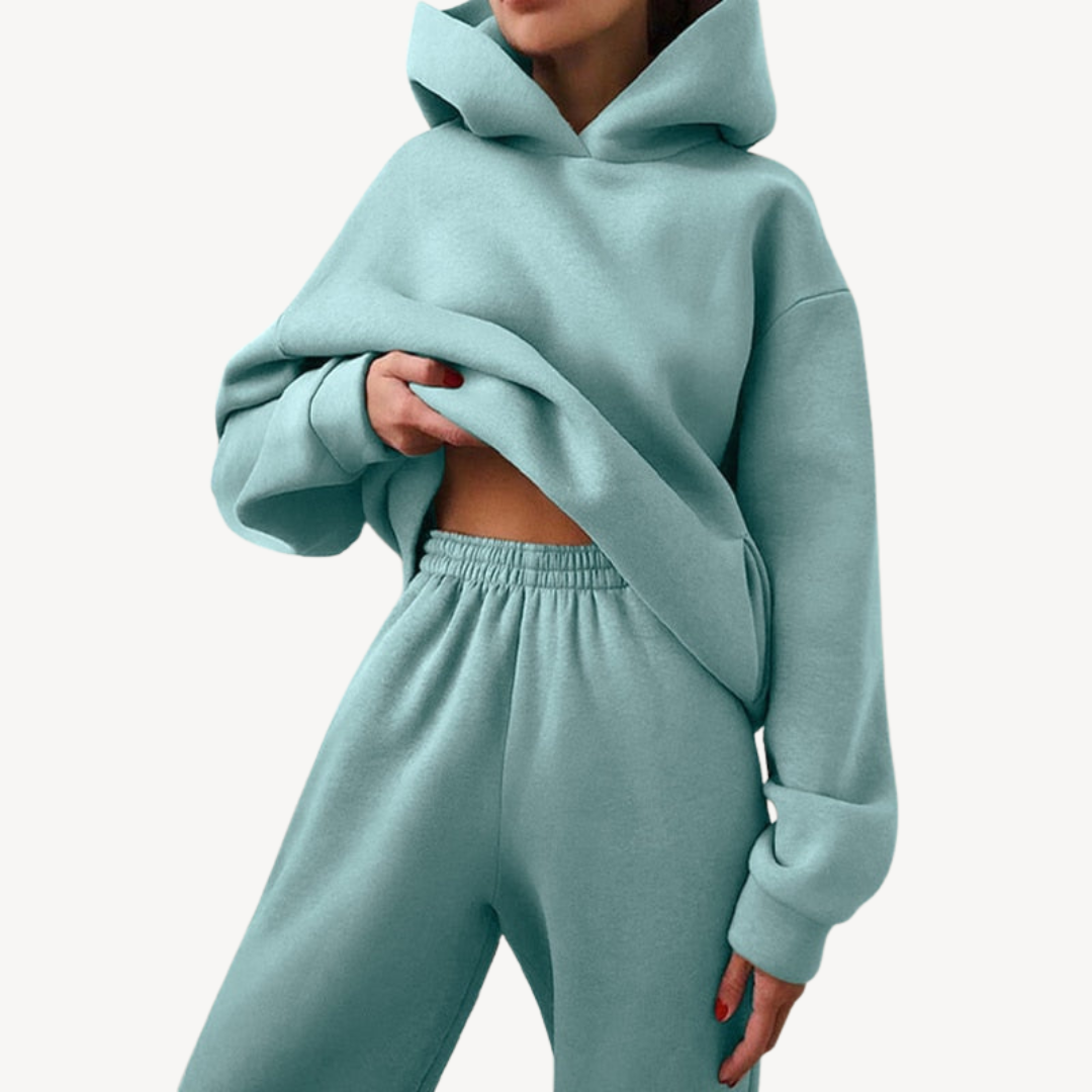 Drune | Damen Hoodie und Jogginghose Set