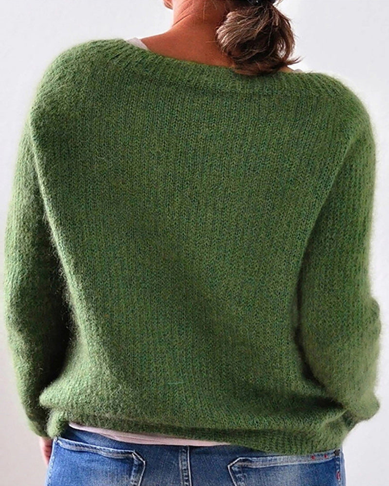 Drune | Pullover mit Rundhalsausschnitt und Langen Ärmeln