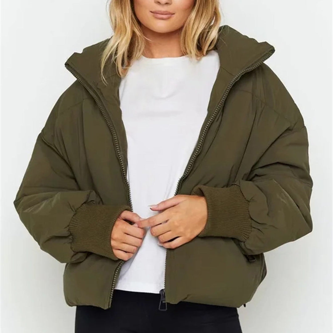 Drune | Kurze Pufferjacke Mit Reißverschluss - Reißverschluss