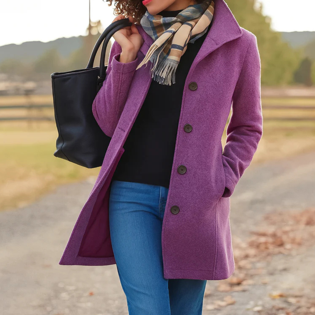 Drune | Klassische Mittelange Knopfjacke