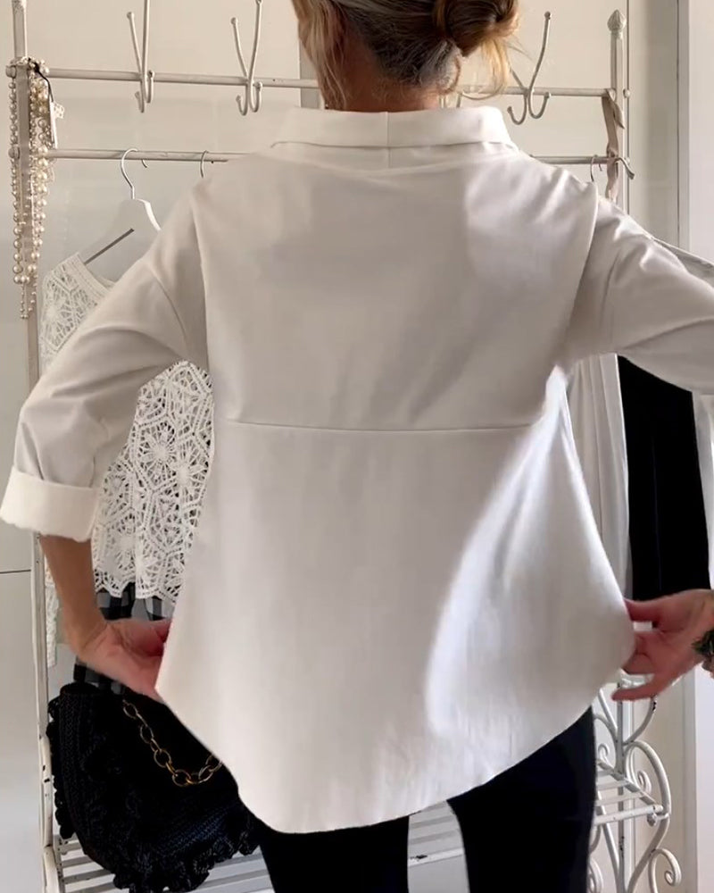 Drune | Damen Sweatshirt Baumwolle