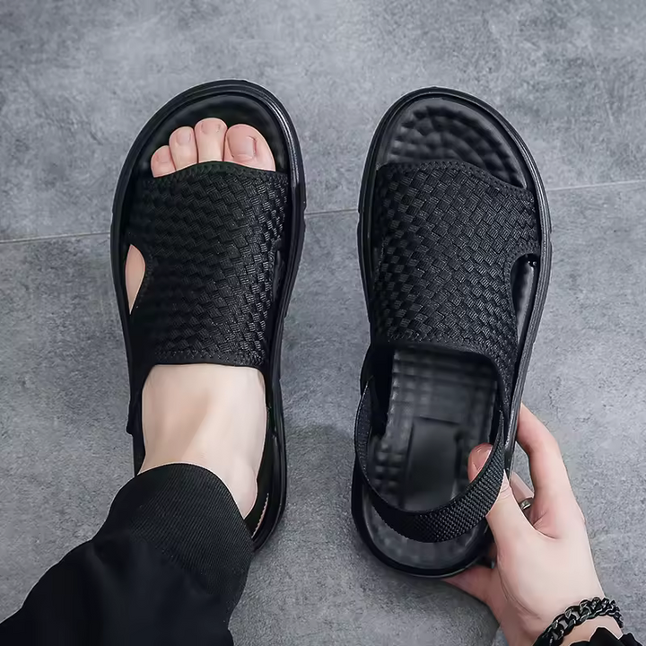 Drune | Herren Orthopädische Sandalen Bequeme Hausschuhe Für Männer