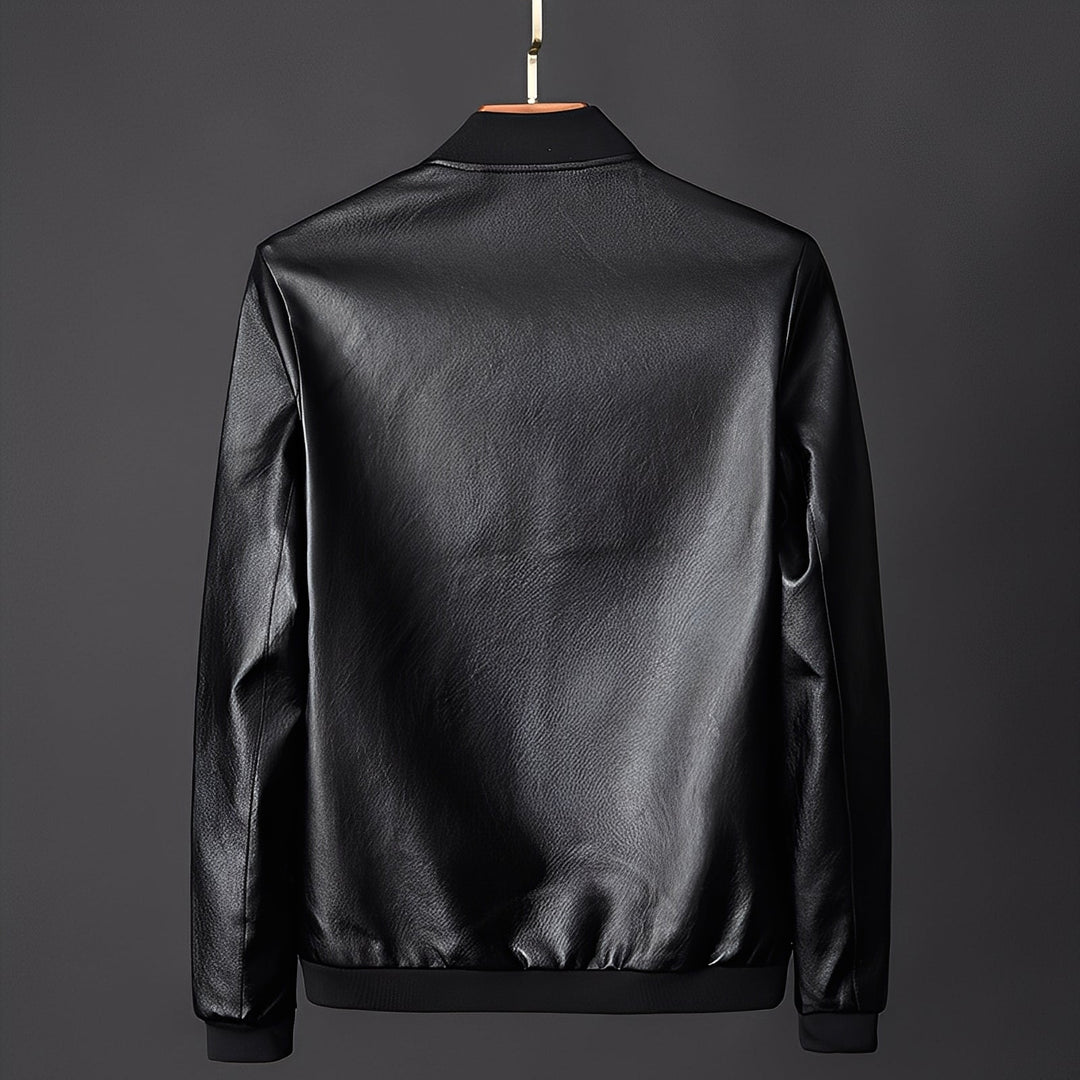 Drune | Stylische Biker-Lederjacke für Männer