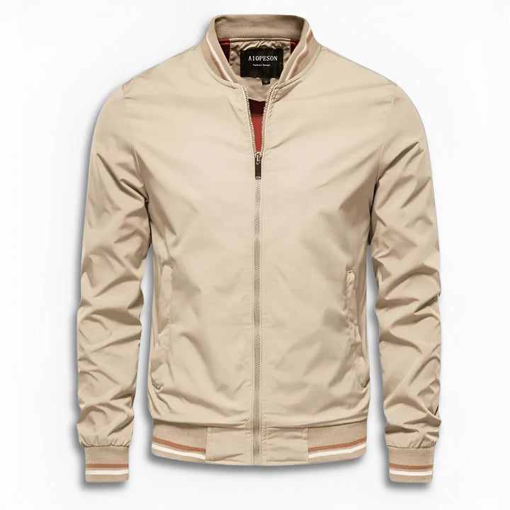 Herren Lässige Übergangsjacke mit Wasserabweisender Oberfläche & Stehkragen Drune