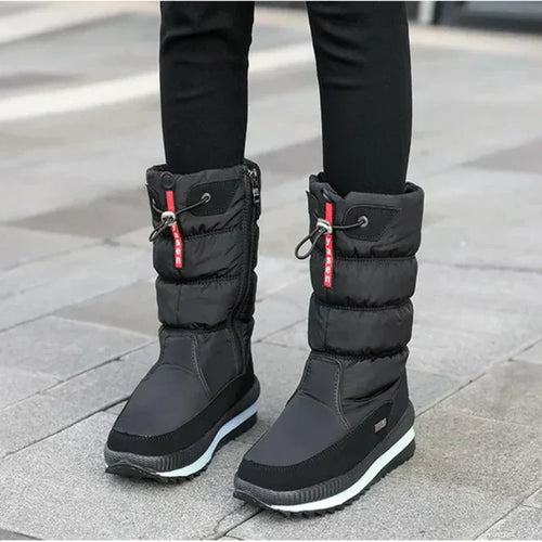Drune Winter-Schneestiefel