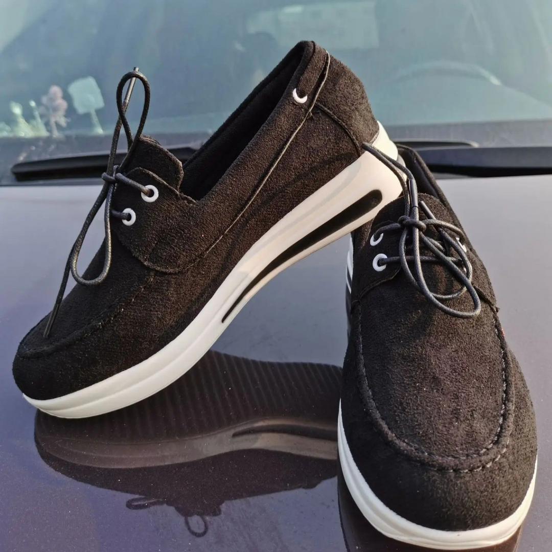 Drune – Damen-Slipper aus rutschfestem Wildleder