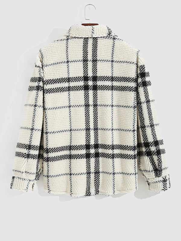 Drune | Lässige, Warme, Flauschige Fleecejacke für Herren