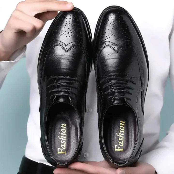 Bequeme Oxford Herren Business Anzug Schuhe Drune