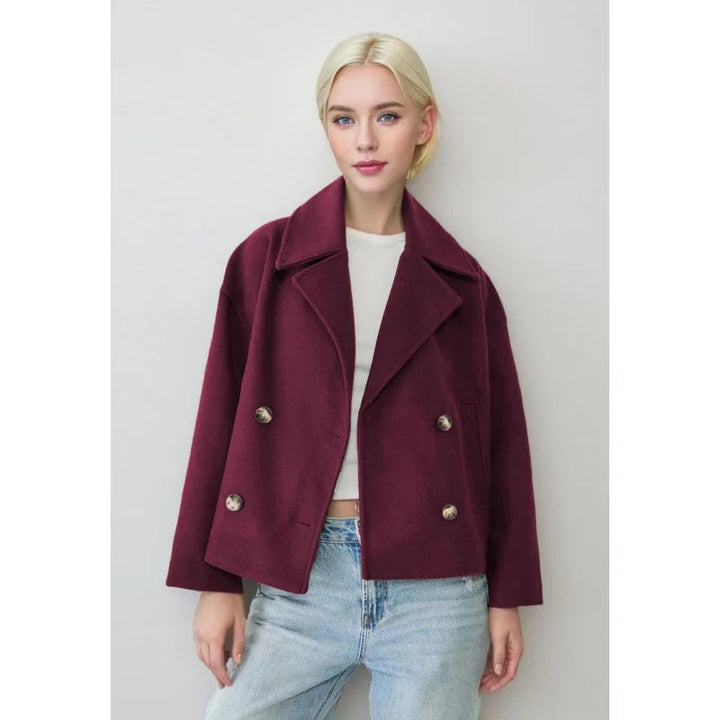 Damen Jacke mit Kurzschnitt & Doppelreiher | Drune