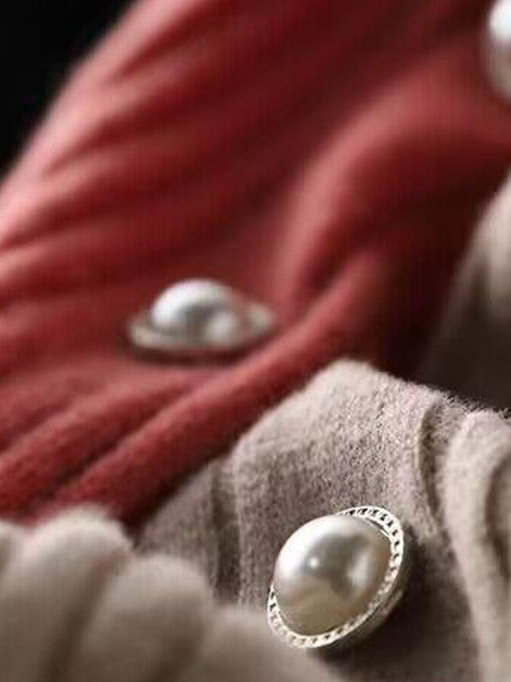 Drune | Kleid - Elegantes Rollkragen Strickkleid