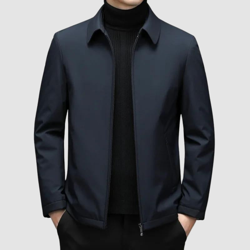 Drune | Herren Slim Fit Zip-Up Jacke - Lässig