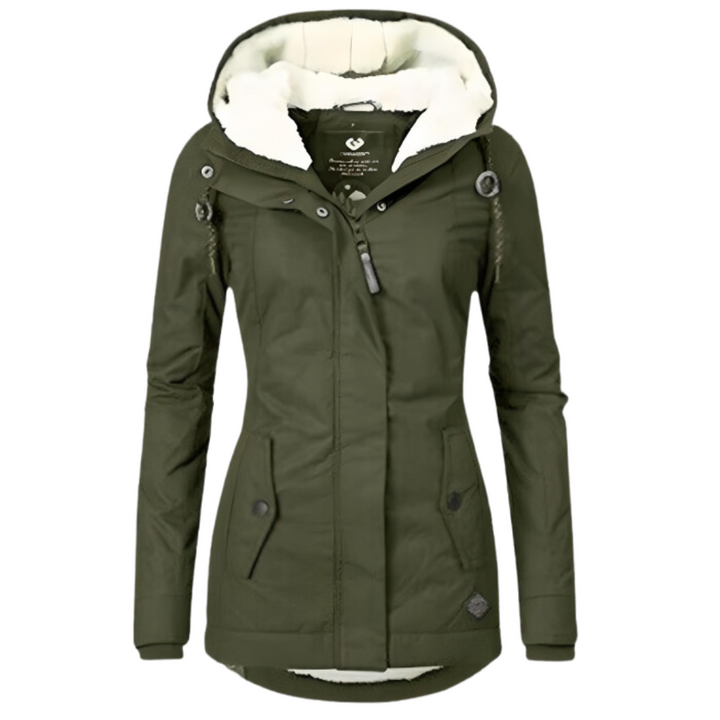 Drune | Wetter Fleece Parka für Frauen