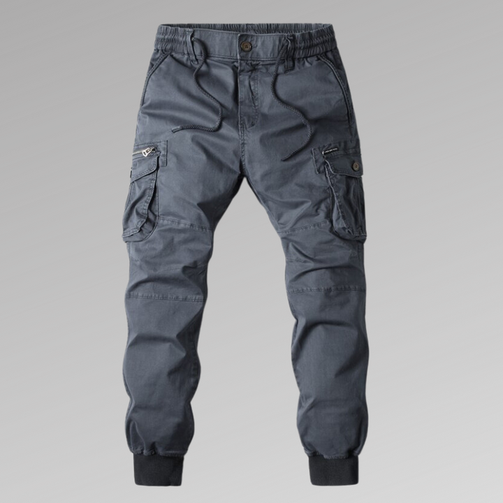 Drune | Robuste Cargohose mit elastischem Bund