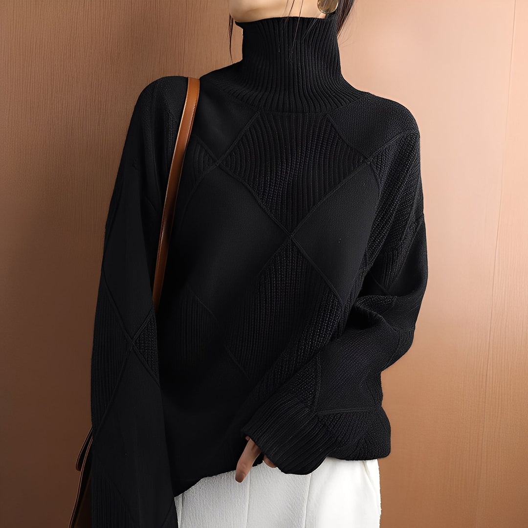 Drune | Gemütlicher Damen-Rollkragenpullover