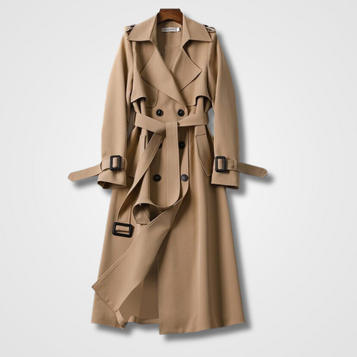 Drune | Elegante Lange Trenchcoat