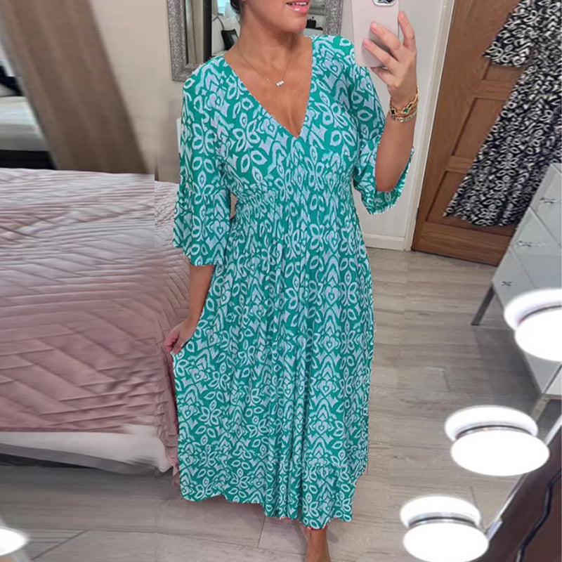 Drune | Modische Damenkleid mit Print