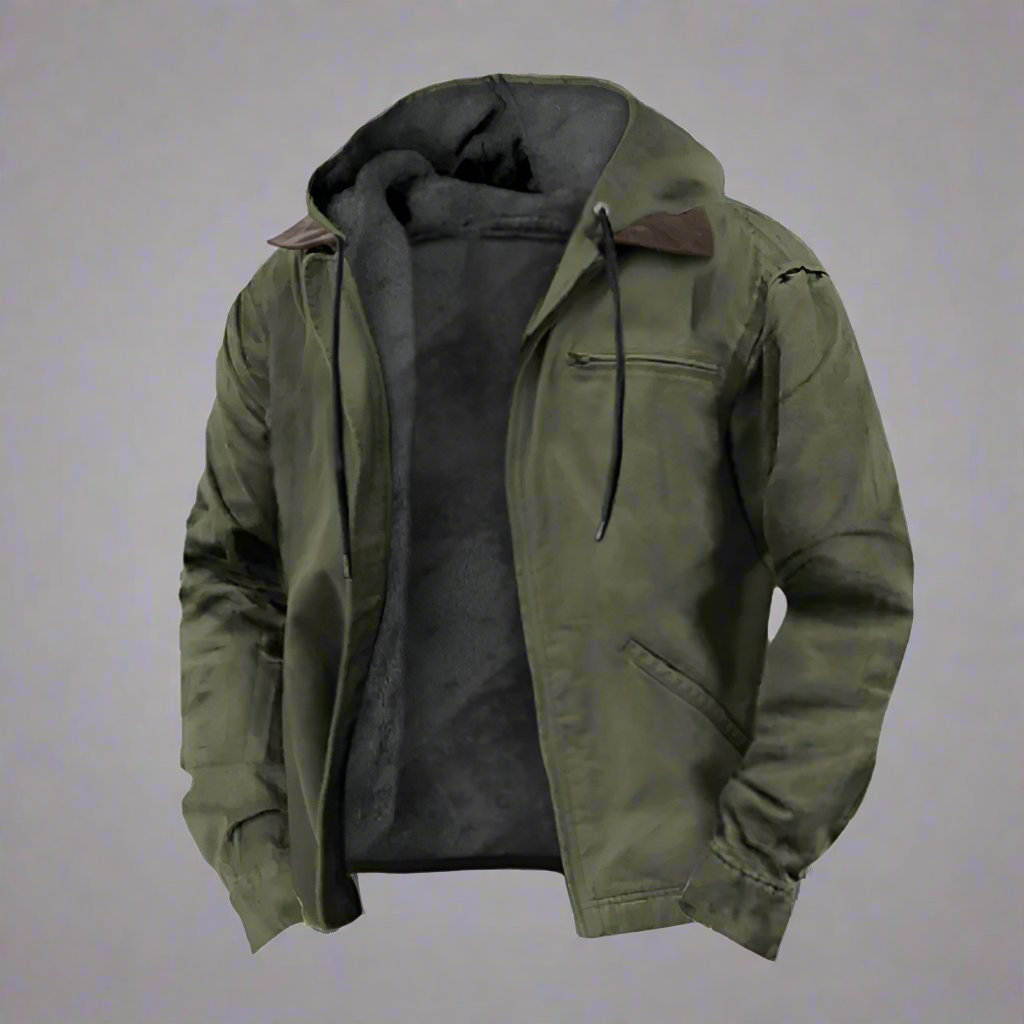 Drune | Klassische Kapuzenjacke für Herren