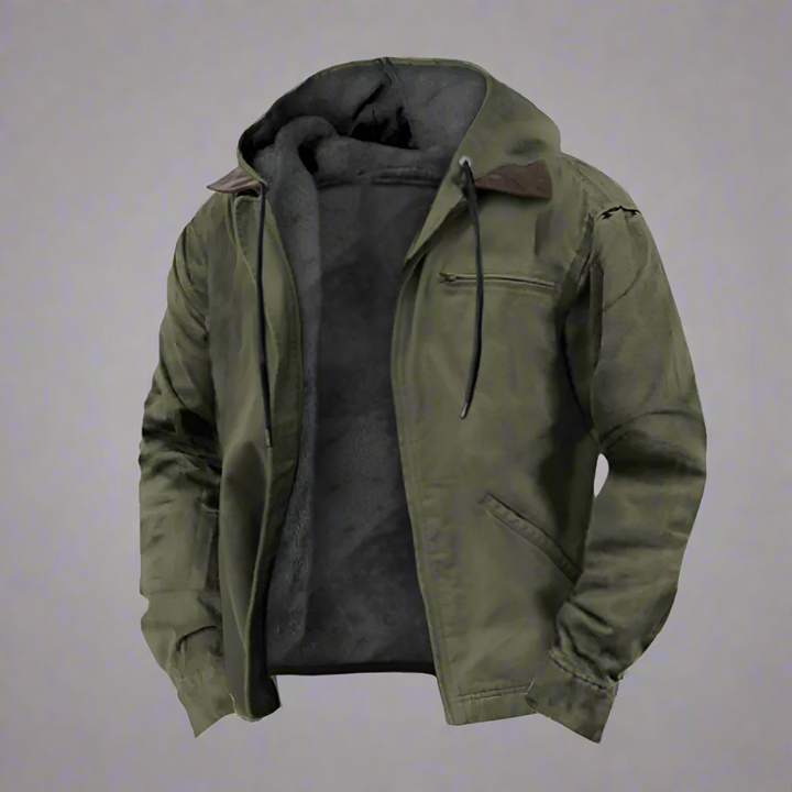 Drune | Klassische Kapuzenjacke für Herren