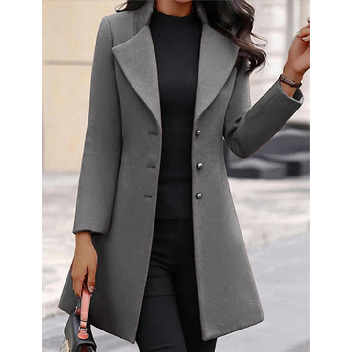 Drune | Wollmantel Slim Fit Damen