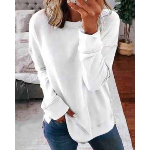 Drune | Lässiger Plus Size Pullover Für Frauen