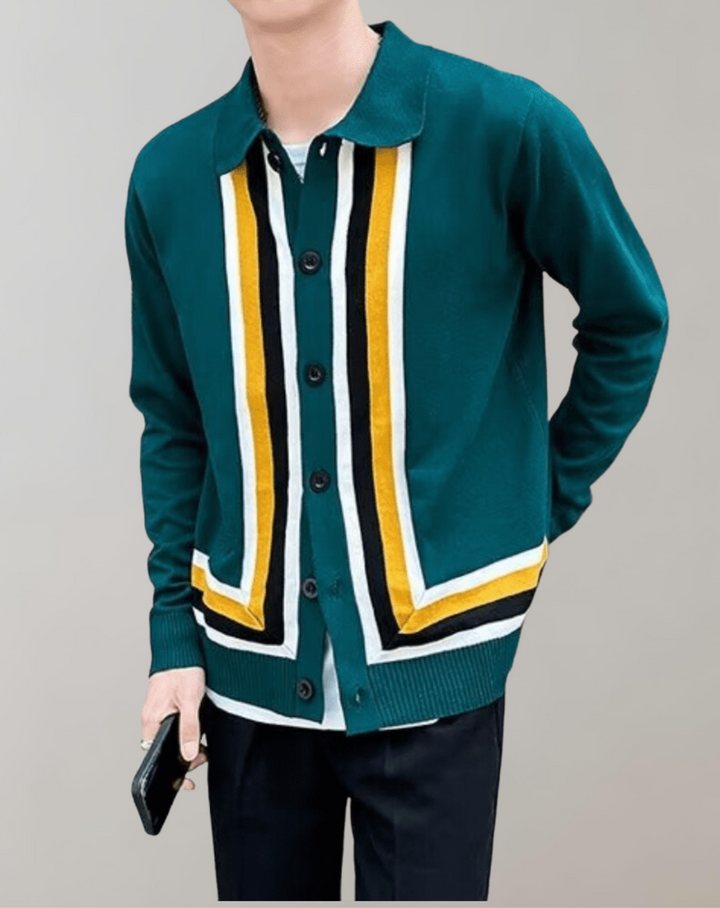 Drune | Weinlese Strickjacke