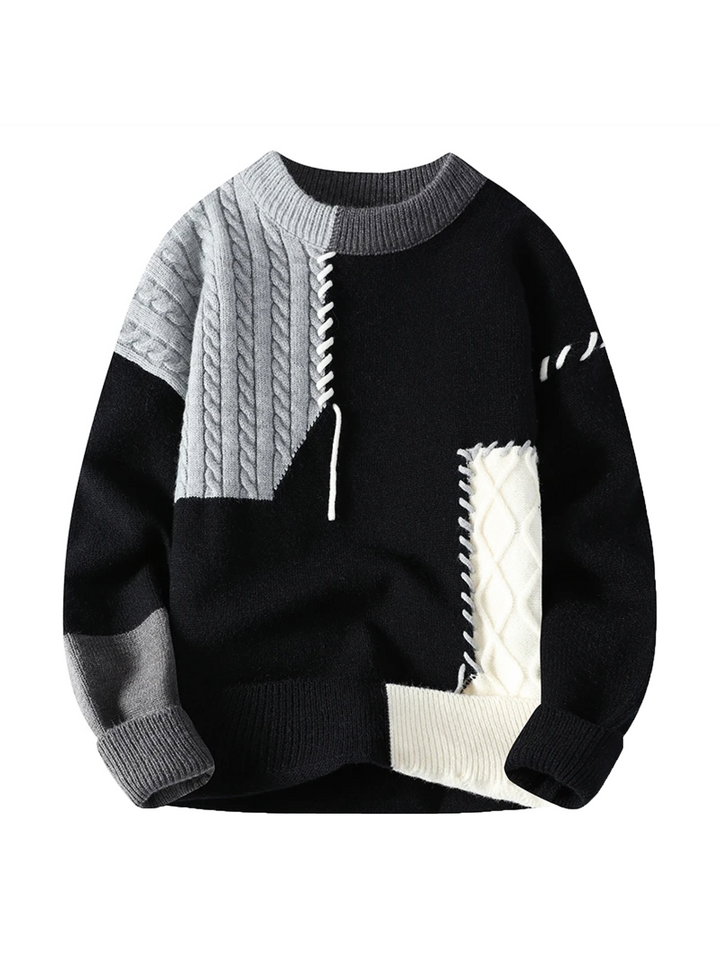 Drune | Grobstrickpullover für Männer & Frauen - Strukturdesign