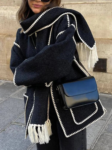 Drune | Jacke mit Schal
