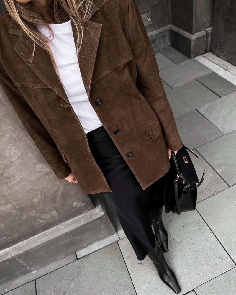 Drune | Wildleder Blazer