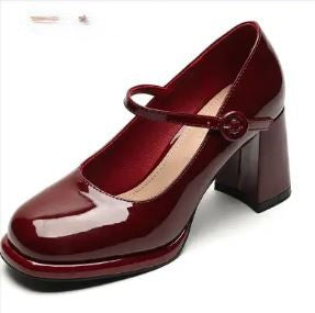 Drune | Stilvolle Wasserdichte Mary Jane Pumps