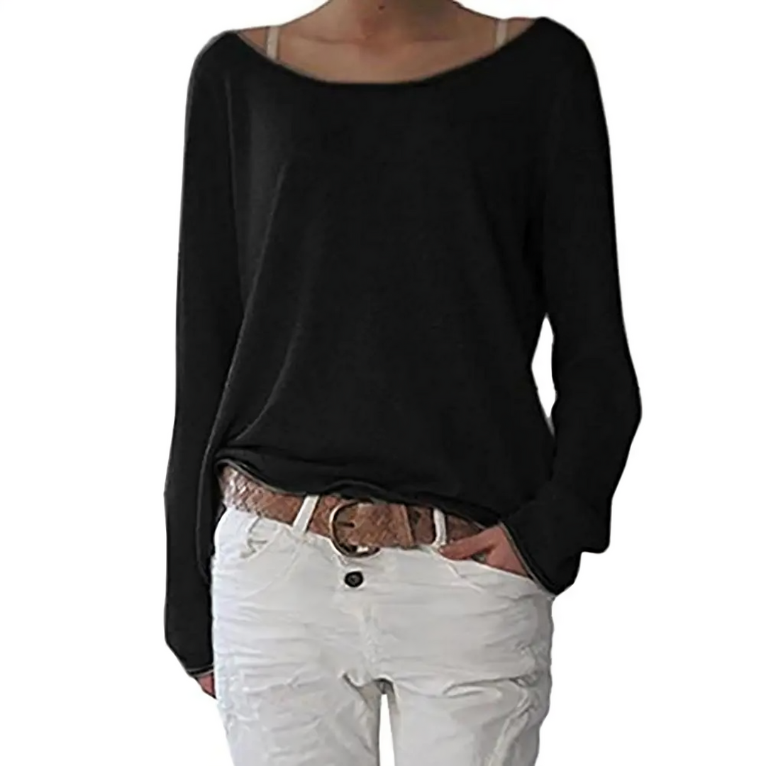 Drune | Einfaches Langarm-T-Shirt
