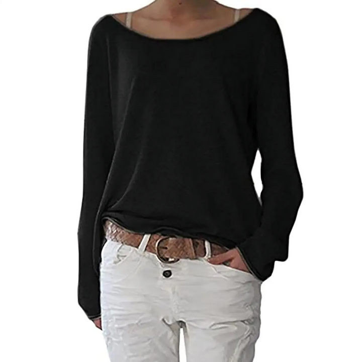 Drune | Einfaches Langarm-T-Shirt