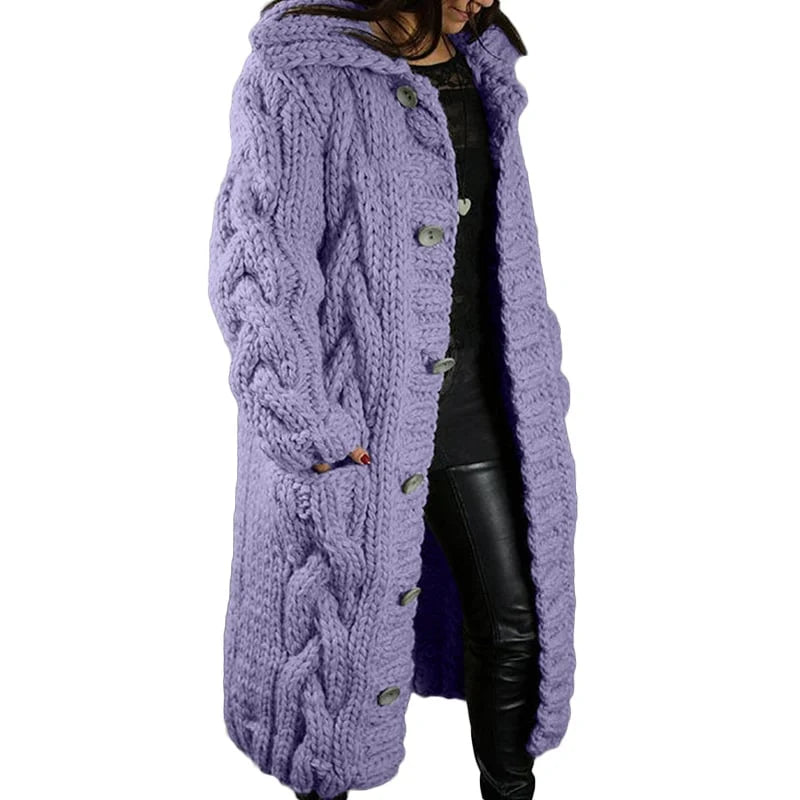 Drune | Großer Strickcardigan für Frauen
