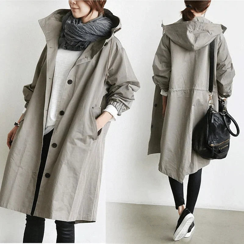 Drune | Schicker Regenmantel für Damen