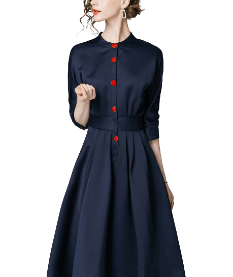 Drune | Whatever Kleid 60Er Jahre Stil