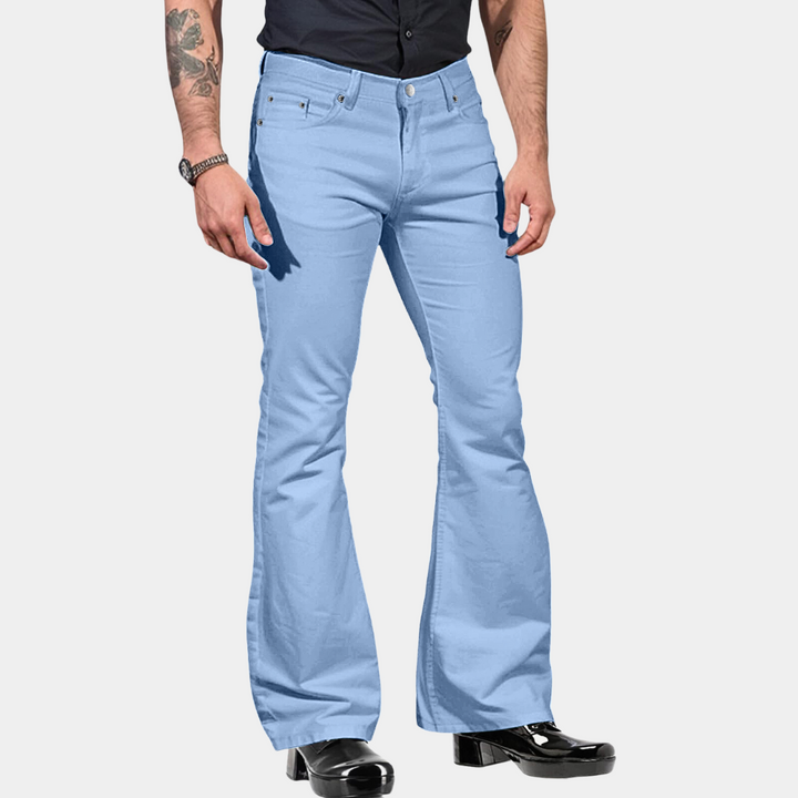 Drune | Weit Geschnittene Hose Für Herren Weiß
